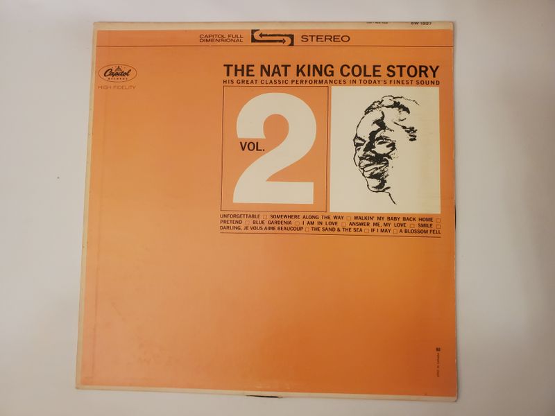 Nat King Cole The Nat King Cole Story Vol. 2 vinyl record